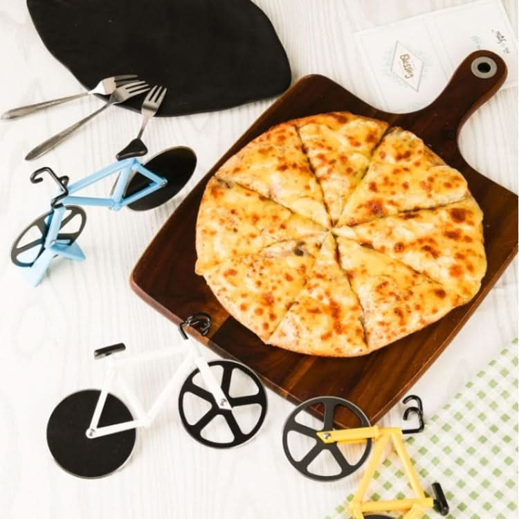 Stainless Steel Bicycle Pizza Cutter Knife Cake Cutter Creative Hob Random  Color Delivery - Reluova