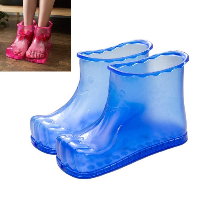 Portable Household Plastic High Tube Bubble Foot Shoes Bubble Bucket