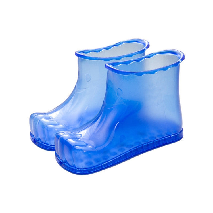 Portable Household Plastic High Tube Bubble Foot Shoes Bubble Bucket