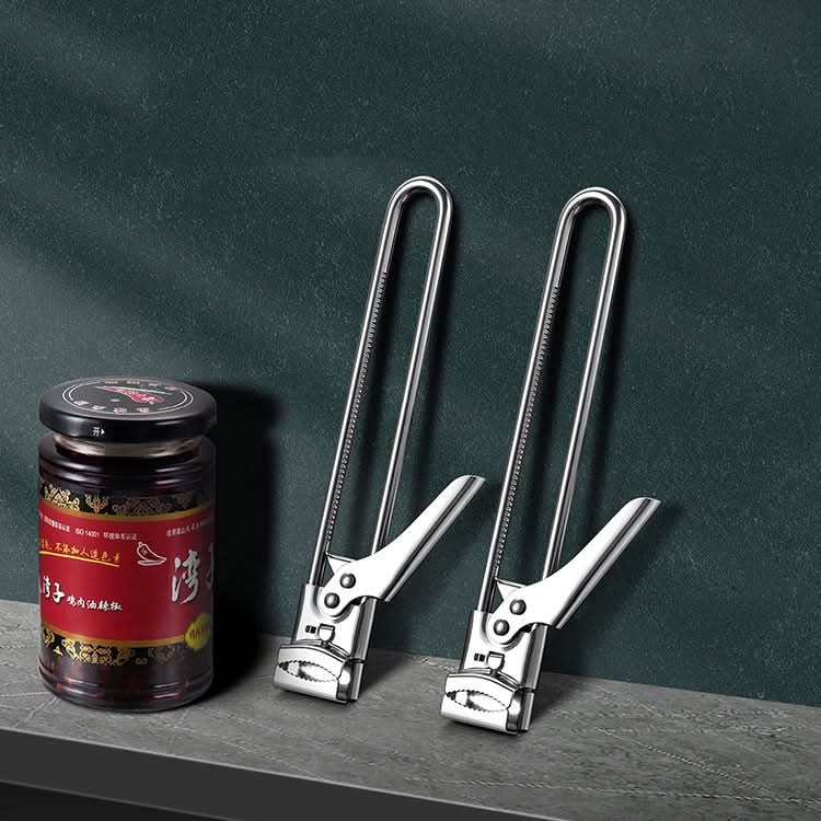 Stainless Steel bottle Opener Adjustable Can Opener Jam Bottle Opener Gadget - Reluova