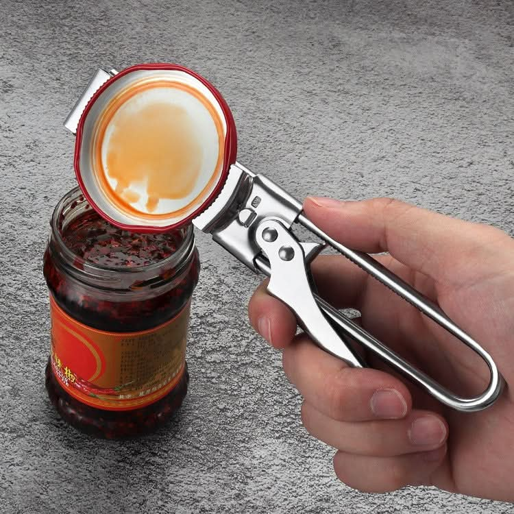 Stainless Steel bottle Opener Adjustable Can Opener Jam Bottle Opener Gadget - Reluova