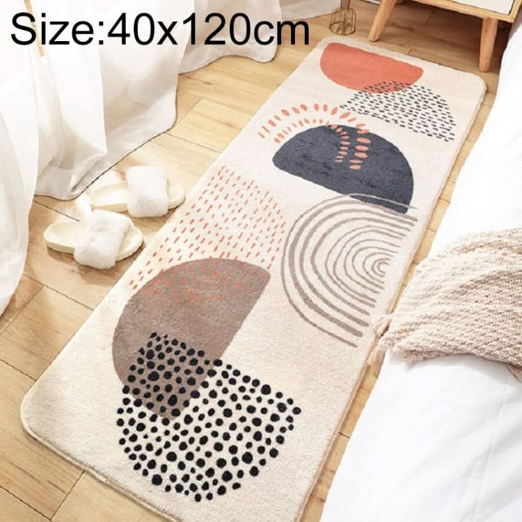 Home Bedroom Carpet Strip Room Bedside Lamb Cashmere Non-slip Mat Reluova