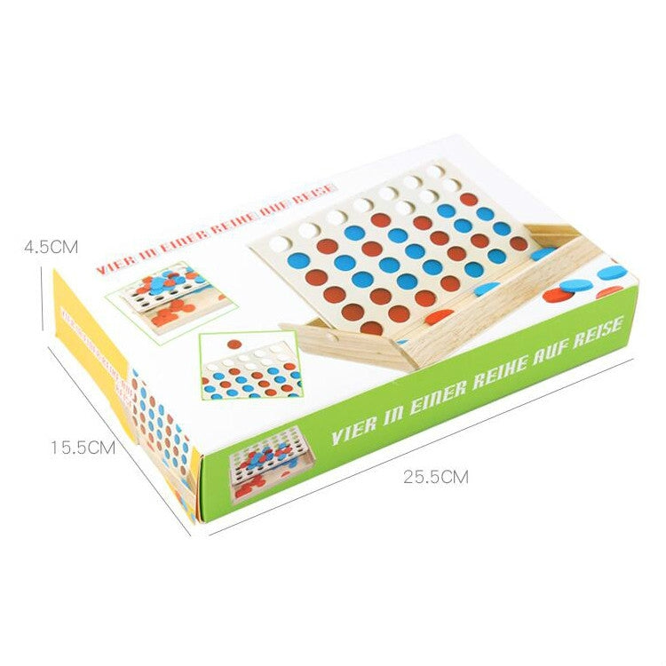 Wooden International Children Educational Toys Vertical Link Board Checkersers Reluova