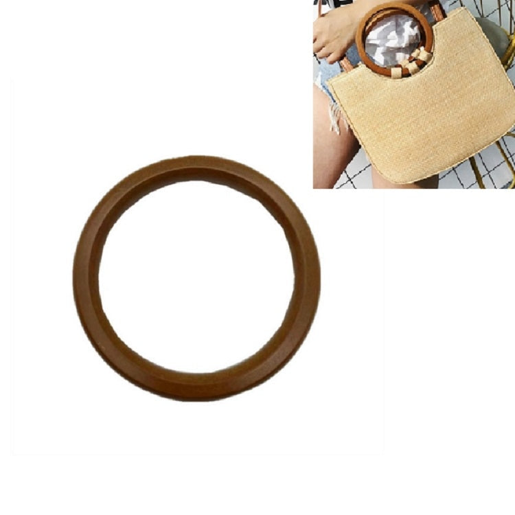 2 PCS Luggage Accessories Solid Wood Round Handle-Reluova