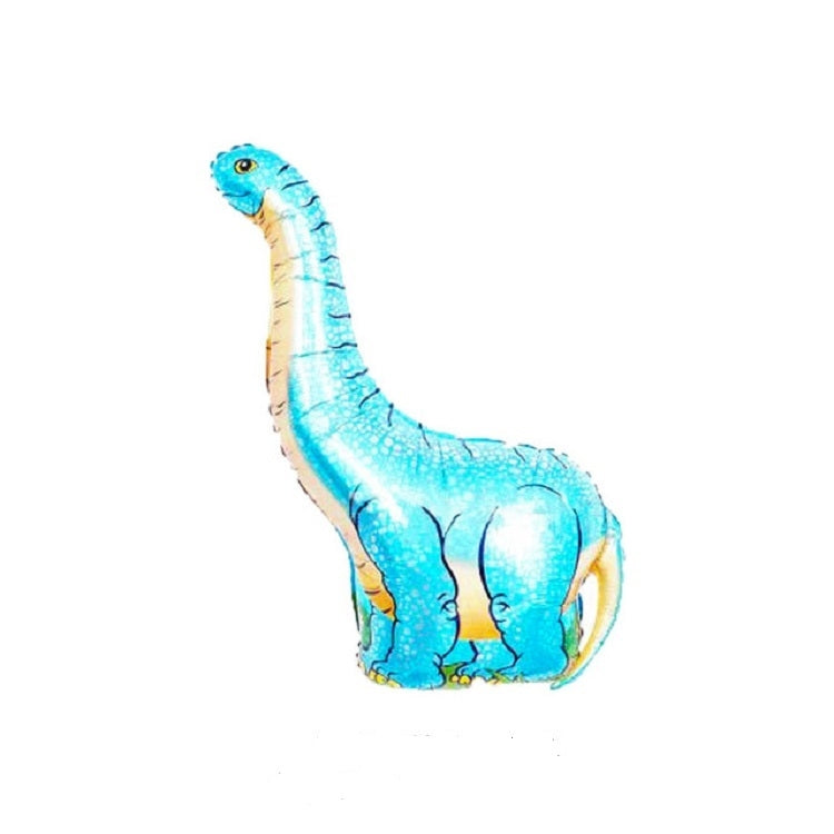 2 PCS Dinosaur Modeling Aluminum Foil Balloon Children Birthday Decoration Party Supplies Toy-Reluova