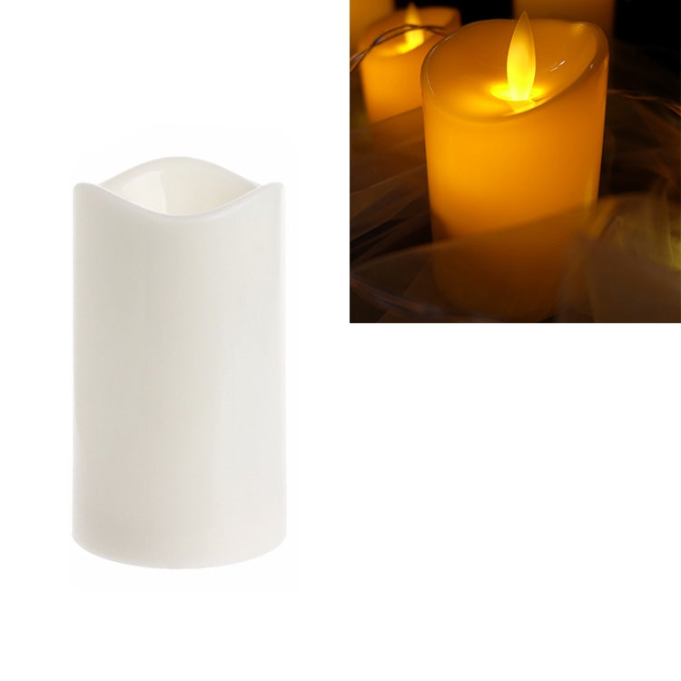 Cylindrical LED Electronic Candle Light Simulation Wedding Candlestick Candle My Store