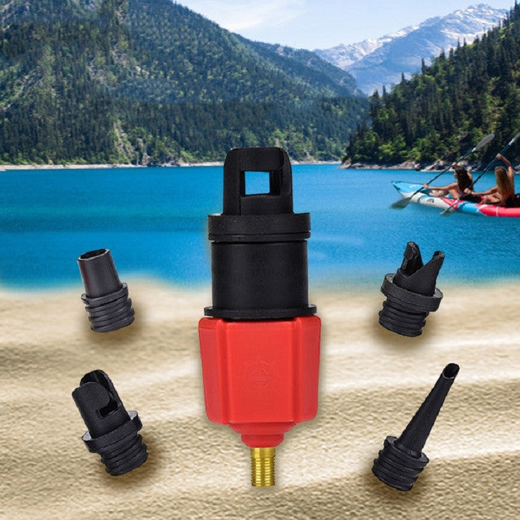 Surfing Paddle Board Rubber Boat Inflatable Bed Air Valve Adapter Car Air Pump Adapter