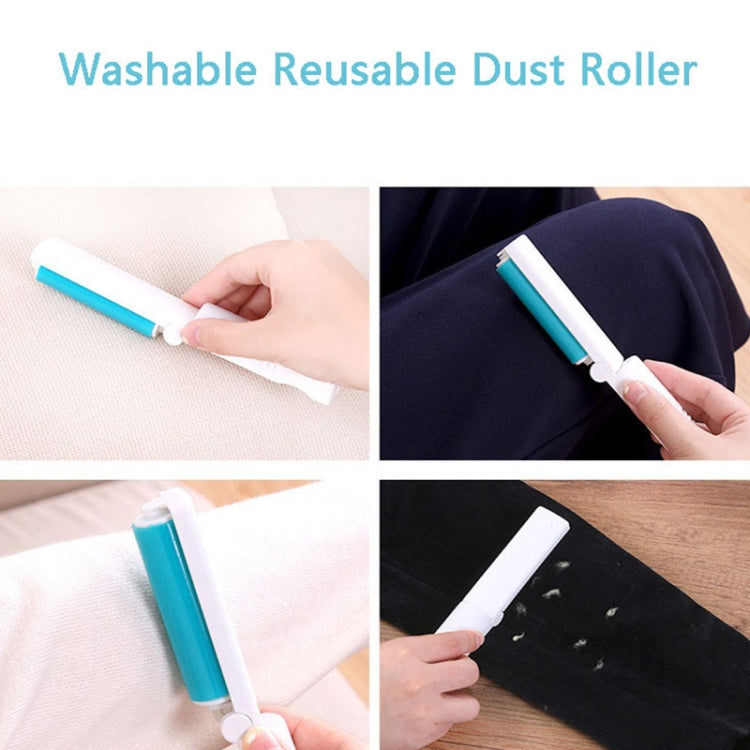 10 PCS Sticky Portable Washable Dust Lint Roller With Cover