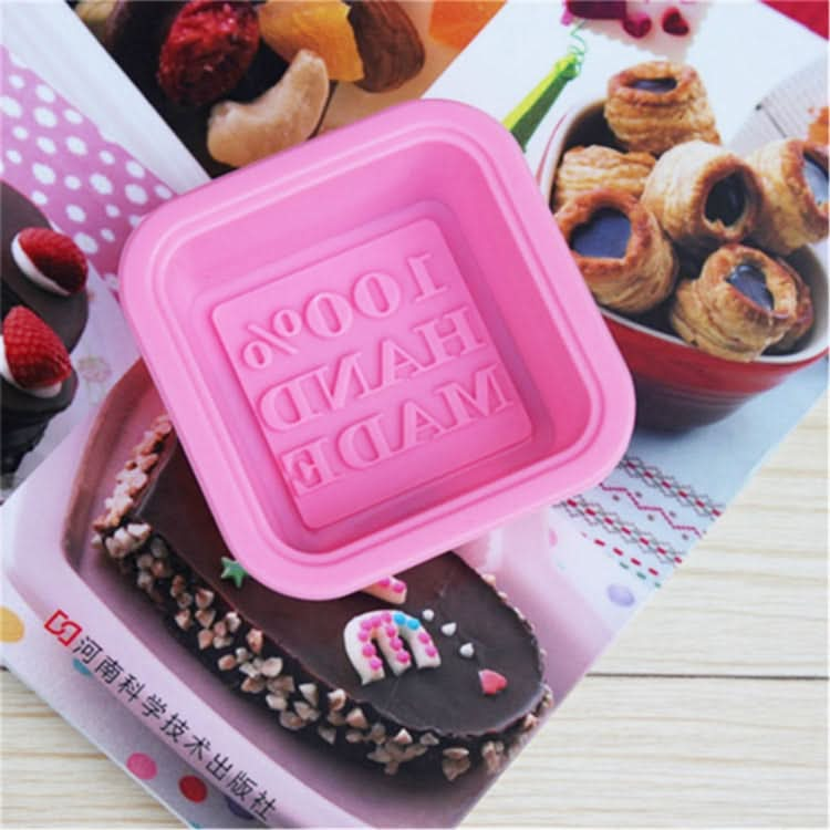 Silicone Cake Mold Handmade Soap Mold, Random Color - Reluova