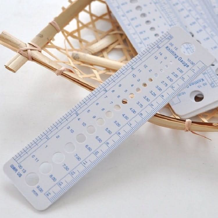 Soft Plastic Sewing Ruler Measuring Needle Ruler Yarn DIY Knitting Tool Reluova