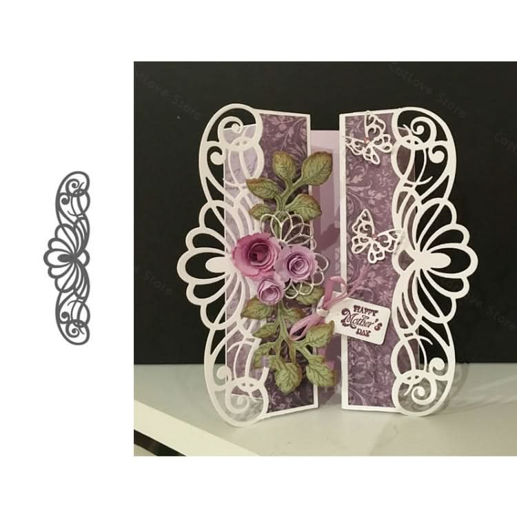 Flower Border Knife Mold DIY Cutting Book Album Greeting Card Making Mold Reluova