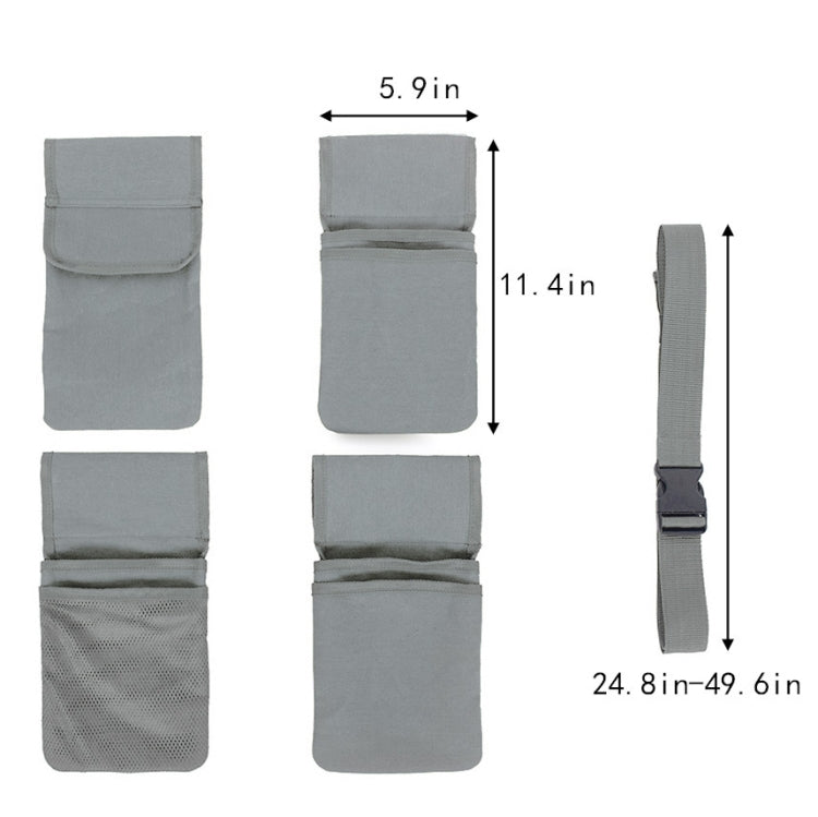 Garden Canvas Tool Belt Waist Bag, Length:125cm