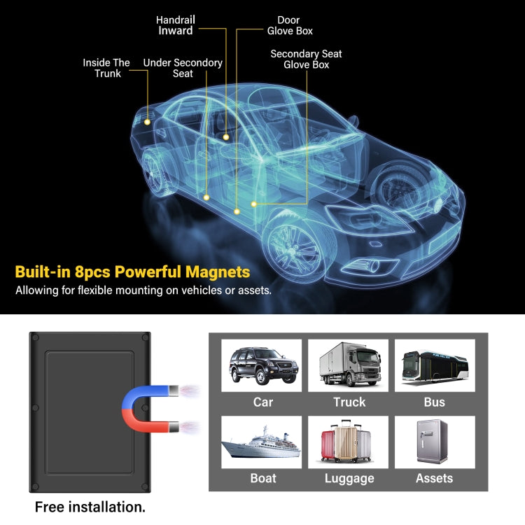 TK808 5000mAh GPS Intelligent Waterproof Multifunctional Vehicle Tracking Tracker ÎҵÄÉ̵ê