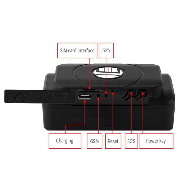 TK202A 2G Car Truck Vehicle Tracking GSM GPRS GPS Tracker Support AGPS, Battery Capacity: 6500MA ÎҵÄÉ̵ê