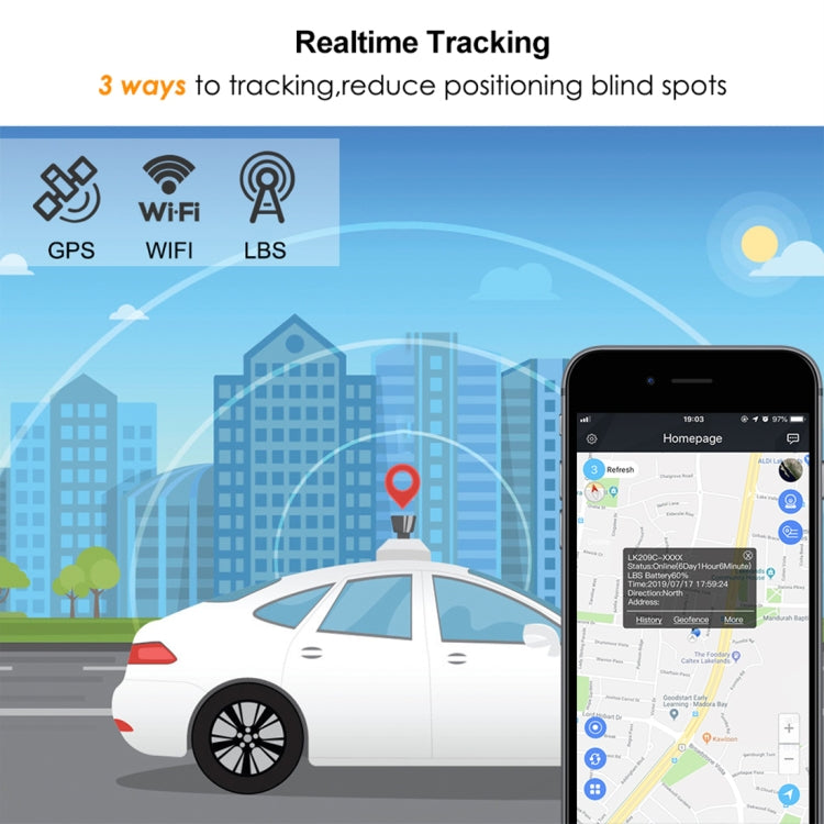 TL209C Car Truck Vehicle Tracking 2G GSM GPRS GPS Tracker ÎҵÄÉ̵ê