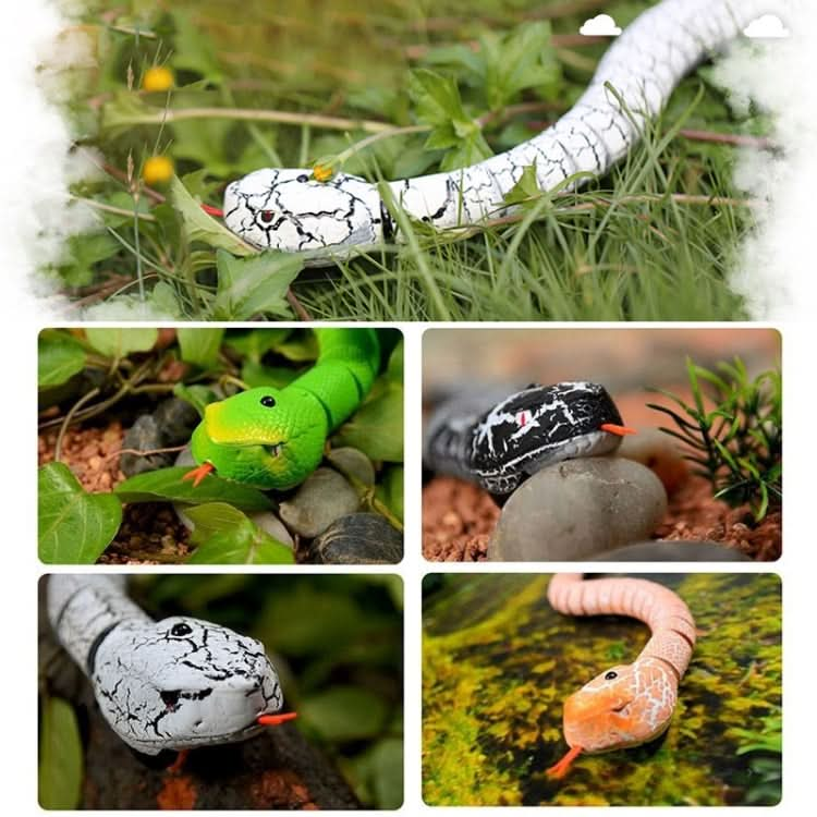 Tricky Funny Toy Infrared Remote Control Scary Creepy Snake, Size: 38*3.5cm Reluova