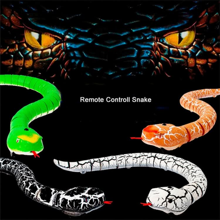 Tricky Funny Toy Infrared Remote Control Scary Creepy Snake, Size: 38*3.5cm Reluova