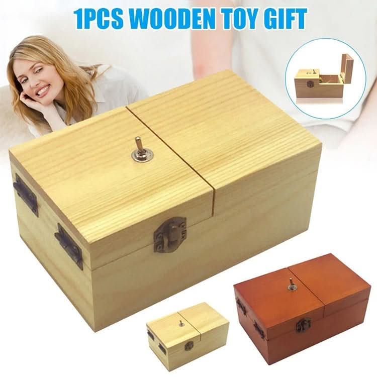 Creative Funny Present Merry Christmas Novel Wooden Anti-stress Toy Reluova