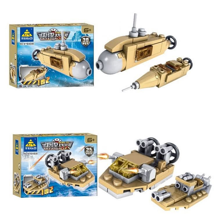 KAZI Super Tanks Building Blocks 16 in 1 Sets Bricks Model Brinquedos Toys, Age Range: 6 Years Old Above Reluova