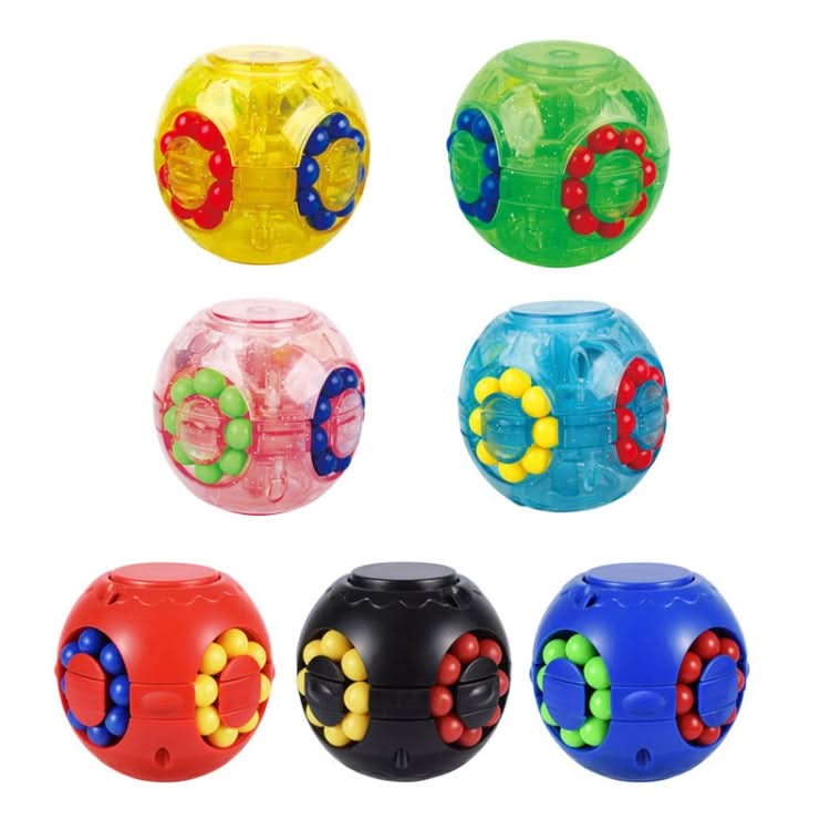 3 PCS Finger Magic Bean Magic Cube Toy Children Intelligence Fingertip Spinning Top Reluova