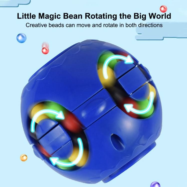 3 PCS Finger Magic Bean Magic Cube Toy Children Intelligence Fingertip Spinning Top Reluova