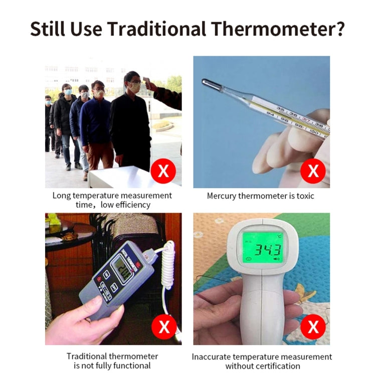 K3 Handsfree Non-contact Forehead Body Infrared Thermometer