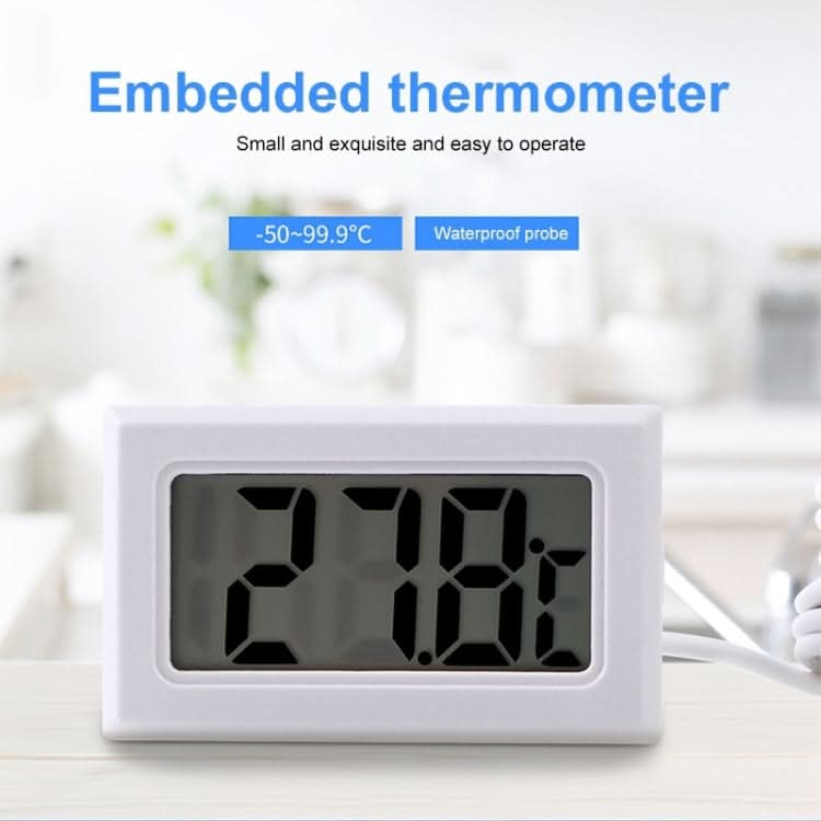 Mini LCD Indoor Digital Thermometer (Celsius Display) Reluova