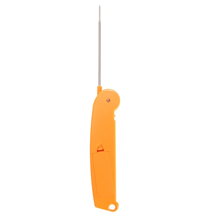 TS-BY52-Y Kitchen Food Cooking BBQ Foldable Waterproof Probe Thermometer(Yellow)