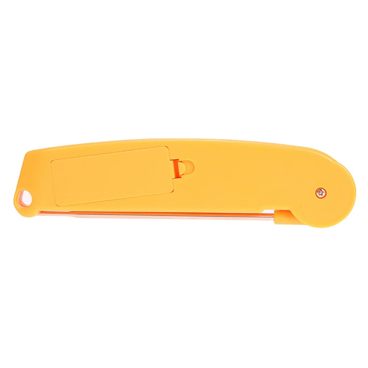 TS-BY52-Y Kitchen Food Cooking BBQ Foldable Waterproof Probe Thermometer(Yellow) Reluova