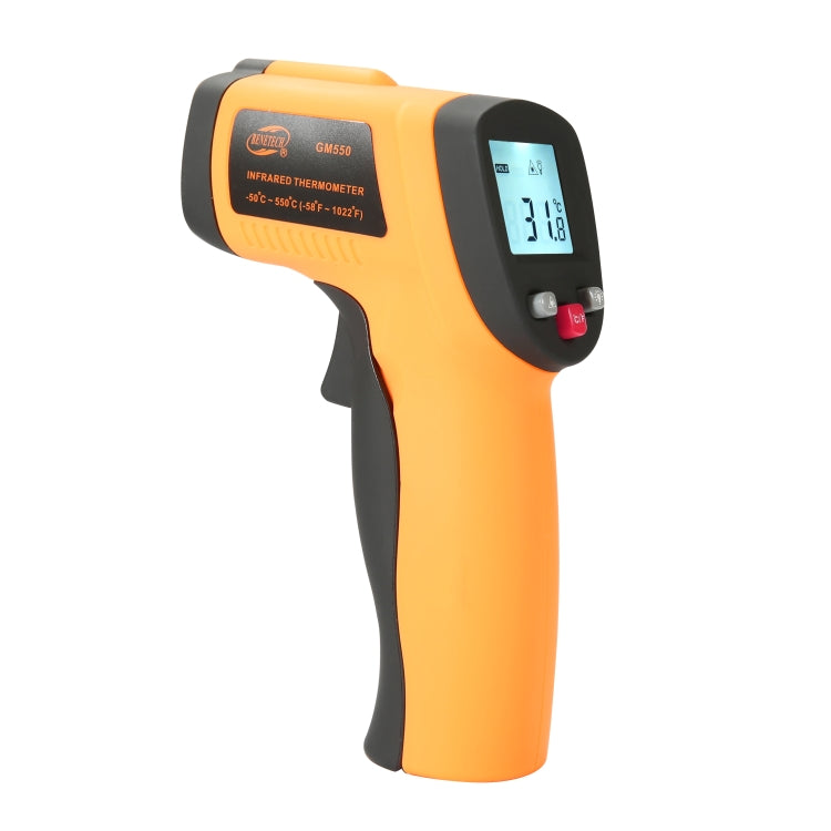 GM550 Infrared Thermometer, Temperature Range: -50 - 550 Degrees Celsius Reluova