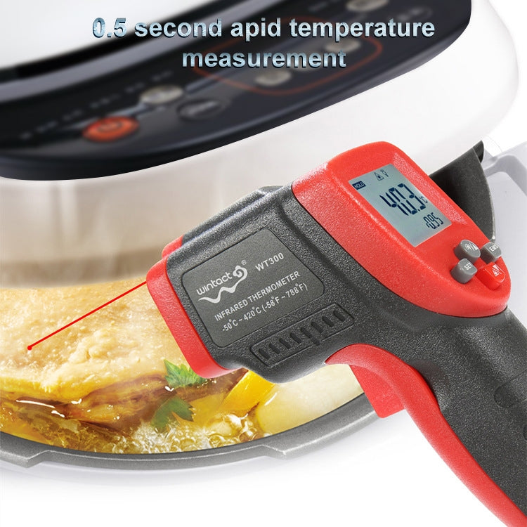 Wintact WT300 -50 Degree C~420 Degree C Handheld Portable Outdoor Non-contact Digital Infrared Thermometer