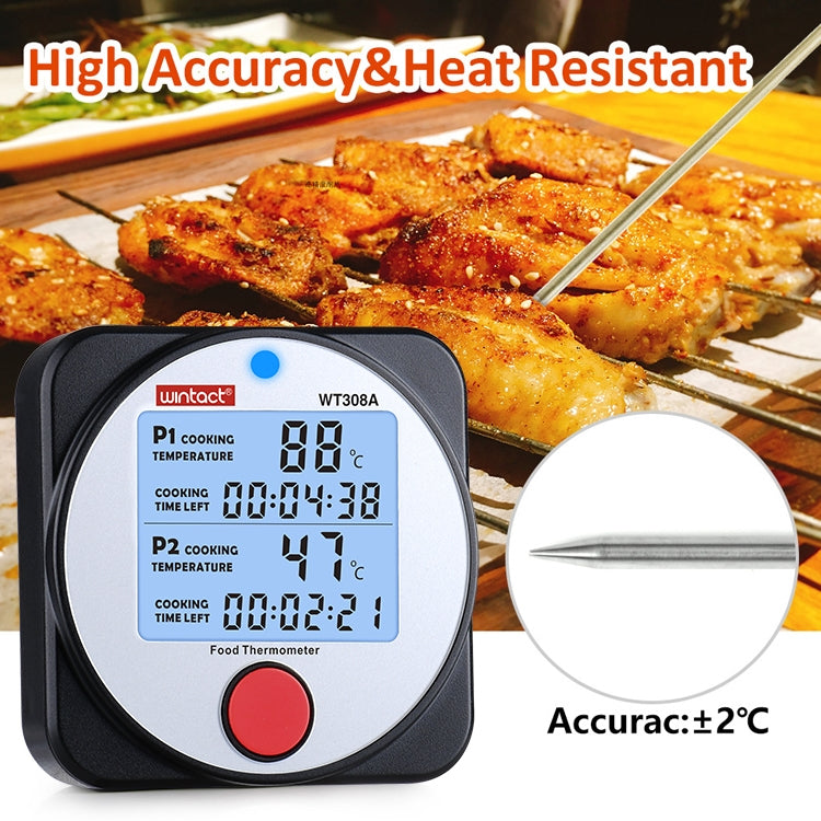 Wintact WT308A Smart Food Thermometer BT Meat Thermometer with Timer Alarm Reluova