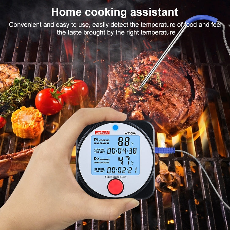 Wintact WT308A Smart Food Thermometer BT Meat Thermometer with Timer Alarm Reluova