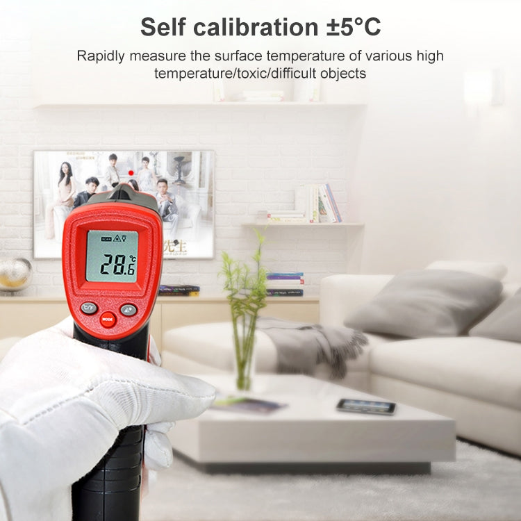 Wintact WT320 -50 Degree C~380 Degree C Handheld Portable Outdoor Non-contact Digital Infrared Thermometer Reluova