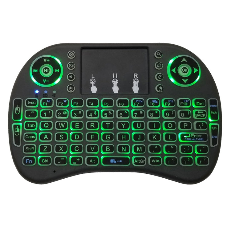 Support Language: English i8 Air Mouse Wireless Backlight Keyboard with Touchpad for Android TV Box & Smart TV & PC Tablet & Xbox360 & PS3 & HTPC/IPTV My Store