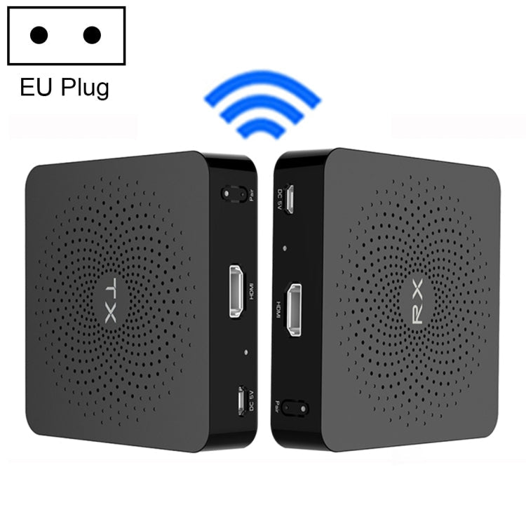 Measy W2H 60GHz 4K Ultra HD Wireless Transmission Kit, Transmission Distance: 30m, UK Plug