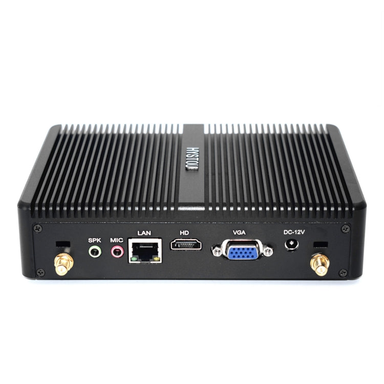 HYSTOU H2 Windows / Linux System Mini PC, Intel Core I3-7167U Dual Core Four Threads up to 2.80GHz, Support mSATA 3.0, 8GB RAM DDR4 + 256GB SSD 500GB HDD