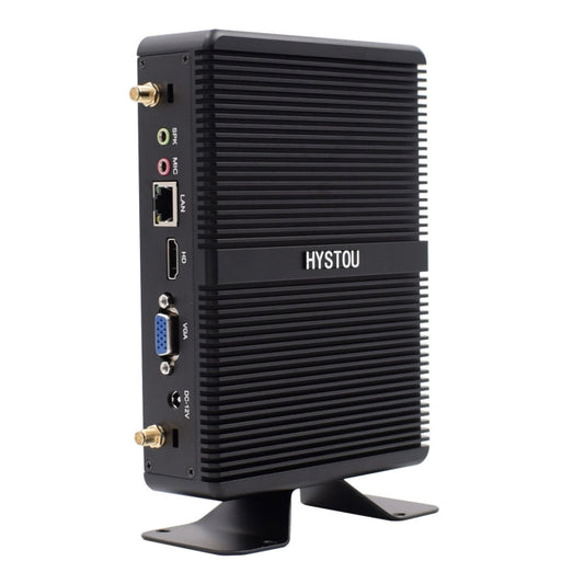 HYSTOU H2 Windows / Linux System Mini PC, Intel Core I5-7267U Dual Core Four Threads up to 3.50GHz, Support mSATA 3.0, 4GB RAM DDR3 + 256GB SSD