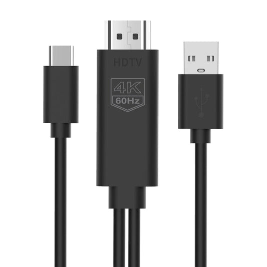 UC502 USB-C / Type-C 4K 60Hz HDTV Plastic Cable Reluova