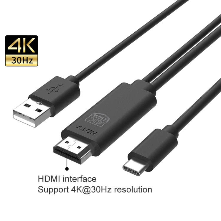 UC505 USB-C / Type-C 4K 30Hz HDTV Cable My Store