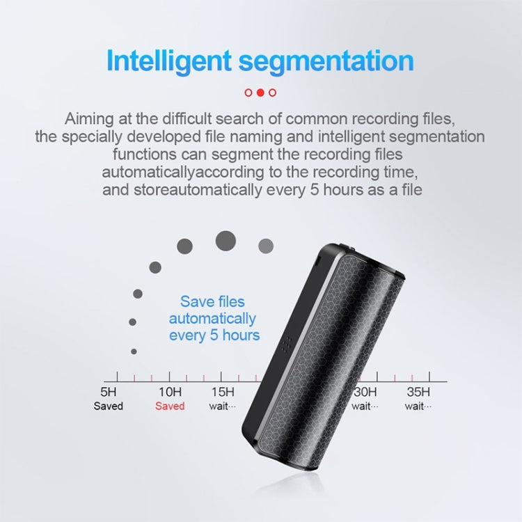 Q70 8GB Smart HD Noise Reduction Voice Control Recording Pen Reluova