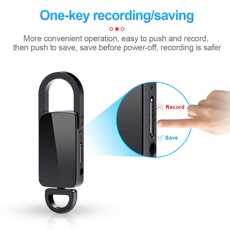 S20 16GB Keychain HD Noise Reduction Portable Recording Pen Reluova