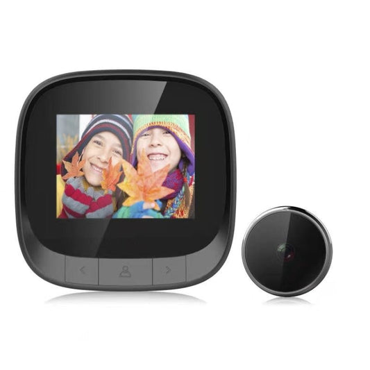 DD3S 2.4 inch Screen 0.3MP Security Camera Peephole Viewer Digital Peephole Door Bell,