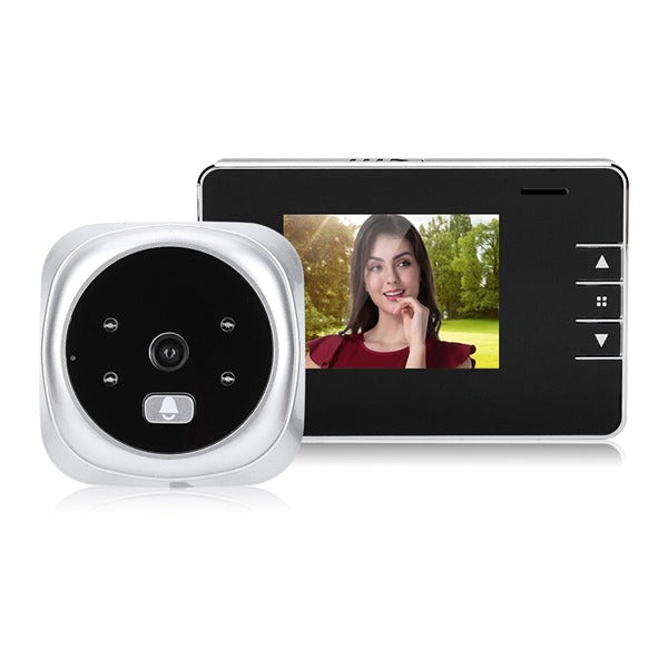 2.8Y 2.8 inch Screen 0.3MP Security Camera Peephole Viewer Digital Peephole Door Bell-Reluova