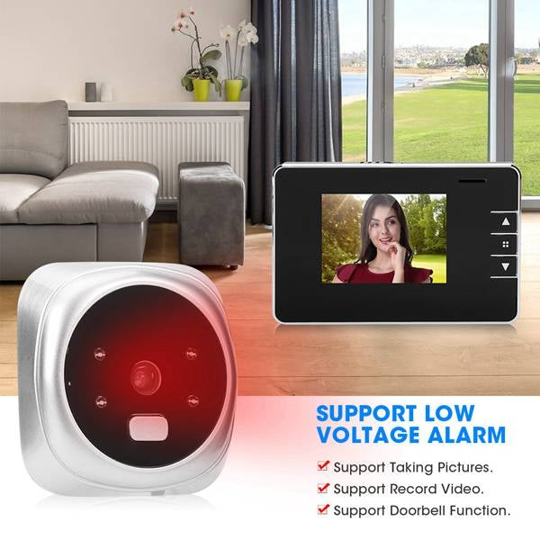 2.8Y 2.8 inch Screen 0.3MP Security Camera Peephole Viewer Digital Peephole Door Bell