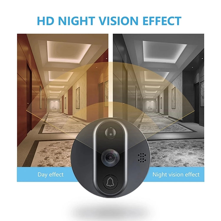 R9 4.3 inch WiFi Smart Video Visual Electronic Peephole Doorbell Reluova