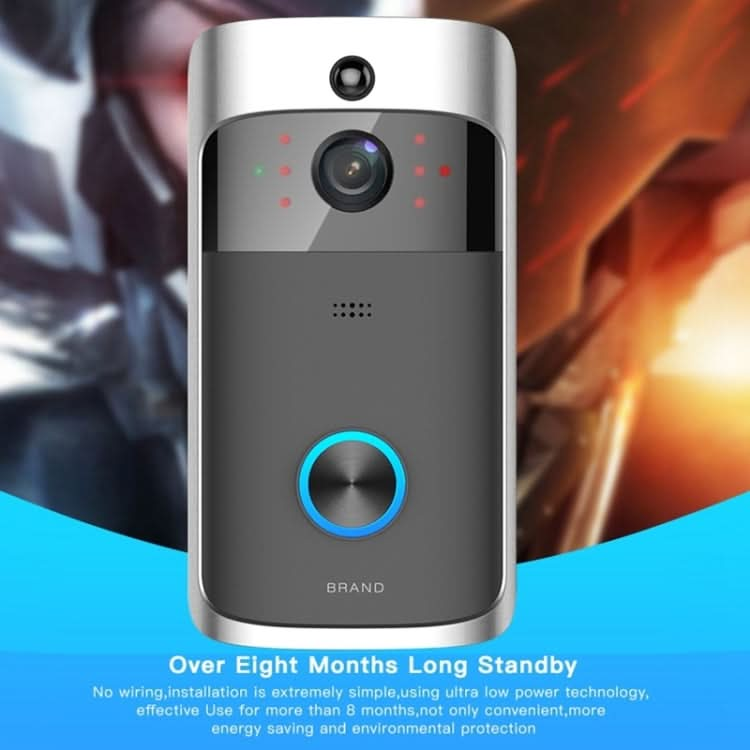 M3 720P Smart WIFI Ultra Low Power Video Visual Doorbell With Ding Dong Version, US Plug Reluova