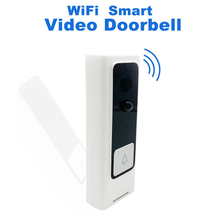 M200B WiFi Intelligent Square Button Video Doorbell, Support Infrared Motion Detection & Adaptive Rate & Two-way Intercom & Remote / PIR Wakeup