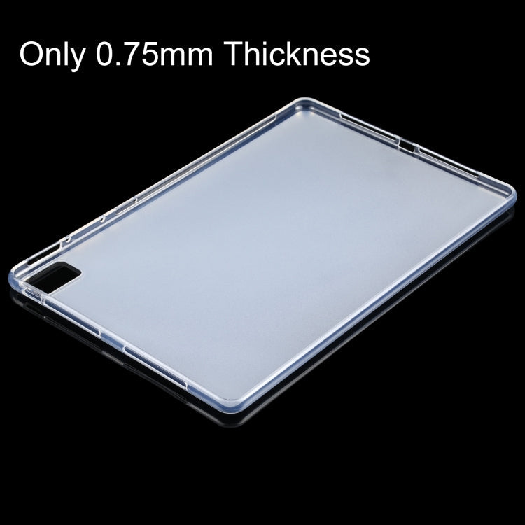 For Huawei MatePad Pro 12.6 2021 0.75mm Dropproof Inner Frosted Outer Glossy TPU Protective Case