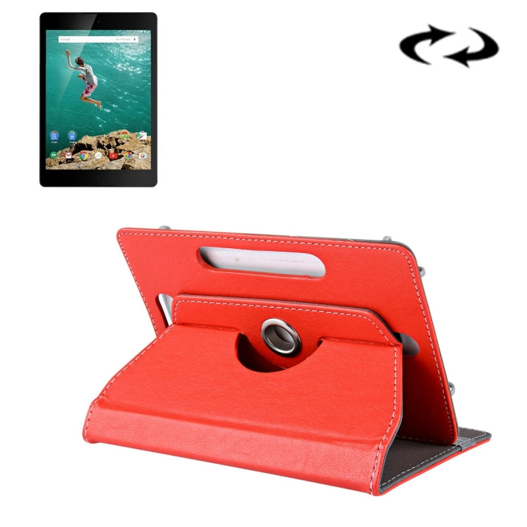 9 inch Tablets Leather Case Crazy Horse Texture 360 Degrees Rotation Protective Case Shell with Holder for ONDA V891w, Ramos i9s Pro & Win8, Colorfly i898W & i898A